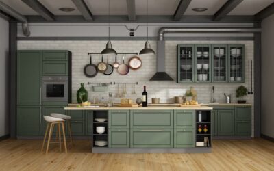 Cocinas clásicas: muebles vintage